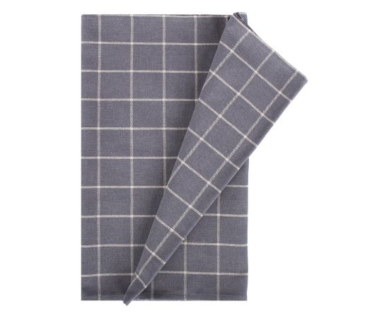 Table mat LINEN 136x136cm, gray square Новинки Для дома и сада 