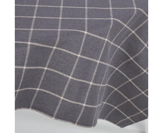 Table mat LINEN 136x136cm, gray square Новинки Для дома и сада 