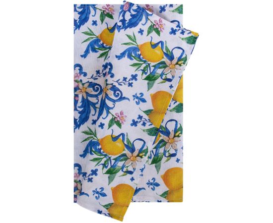 Table mat LONETA 43x116cm, lemon blossoms Новинки Для дома и сада 