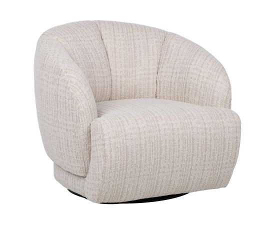 Armchair FREESIA swivel, oat white Новинки Для дома и сада 