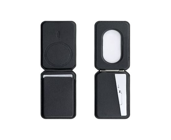 Evelatus Universal  Magnetic Wallet With Stand Black Neoriģinālie Maciņi