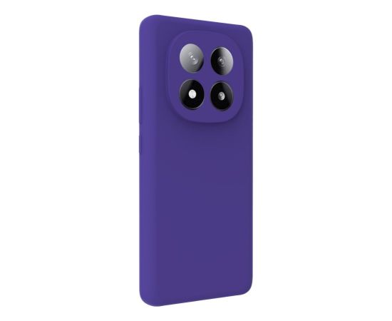 Evelatus Xiaomi  Redmi Note 14 Pro 4G / Poco X7 Premium Magnetic Soft Touch Silicone Case Purple Neoriģinālie Maciņi