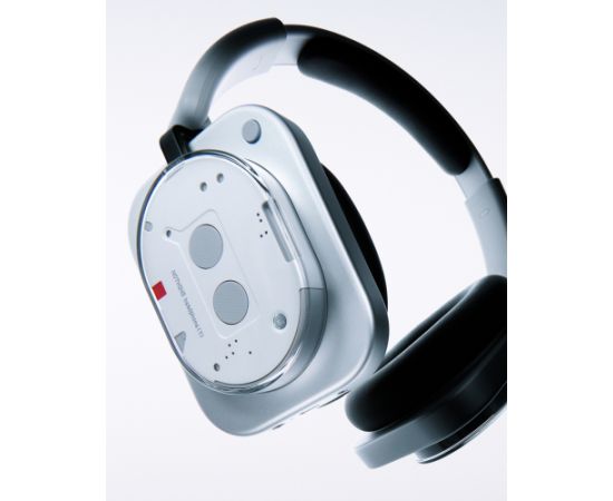 Nothing Headphone (1), white headphones, Sound by KEF, Adaptive Noise Cancellation (ANC), HI-RES audio Austiņas