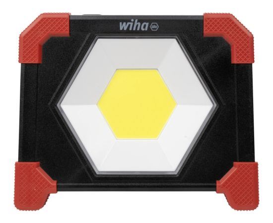 Wiha cordless construction spotlight 30 watts black/red, integrated battery Jaunumi -Dārzam