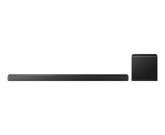 SAMSUNG Q-Series Soundbar HW-QS710GF black, 3.1.2-channel, Wireless Dolby Atmos, Q-Symphony Aудио-видео