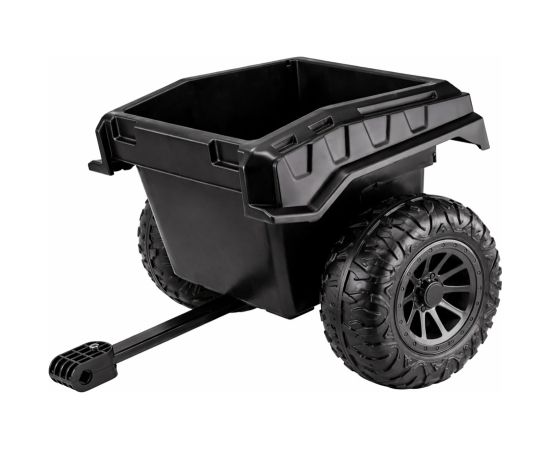 Lean Cars 5988-B Universal Trailer for Battery-Powered Vehicles Black Jaunumi, Bērnu preces