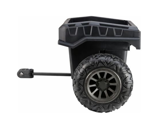 Lean Cars 5988-B Universal Trailer for Battery-Powered Vehicles Black Jaunumi, Bērnu preces