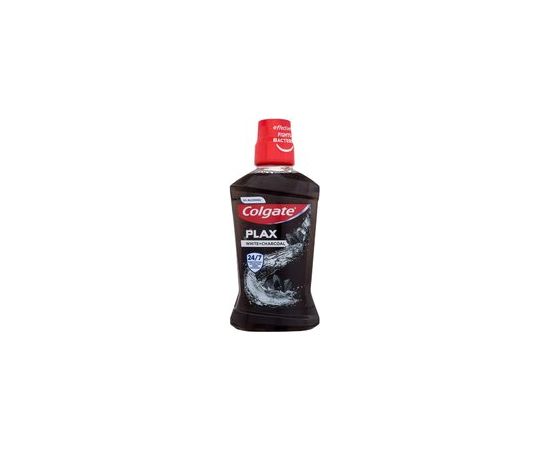 Colgate Plax White + Charcoal Mouthwash - Ústní voda 500ml Zobu pastas un mutes dobuma skalojamie līdzekļi