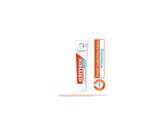 Elmex Whitening Toothpaste Caries Protection Whitening 75 ml 75ml Zobu pastas un mutes dobuma skalojamie līdzekļi
