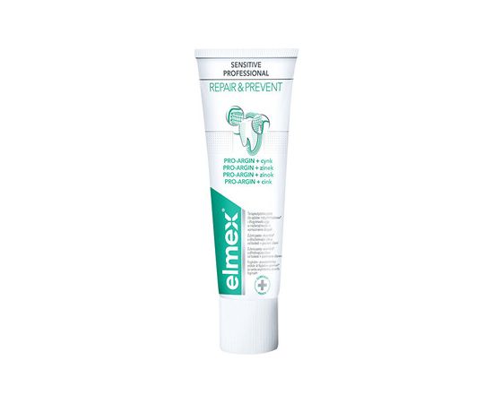 Elmex Pain Relief Toothpaste Sensitiv e Professional Repair & Prevent 75 ml 75ml Zobu pastas un mutes dobuma skalojamie līdzekļi