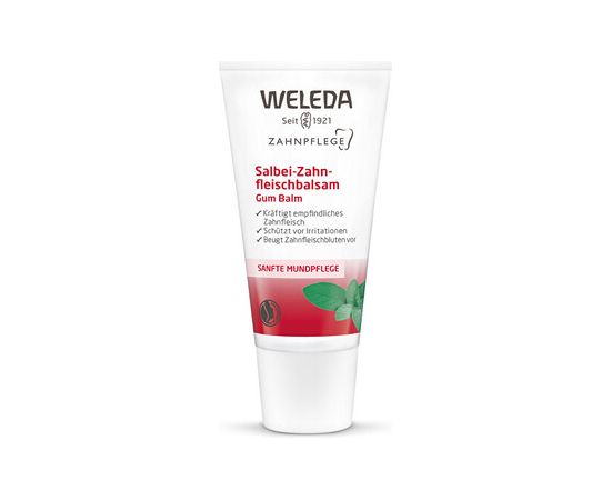 Weleda Sage gums balm 30ml Zobu pastas un mutes dobuma skalojamie līdzekļi