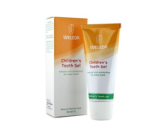 Weleda Children's dental gel 50ml Zobu pastas un mutes dobuma skalojamie līdzekļi