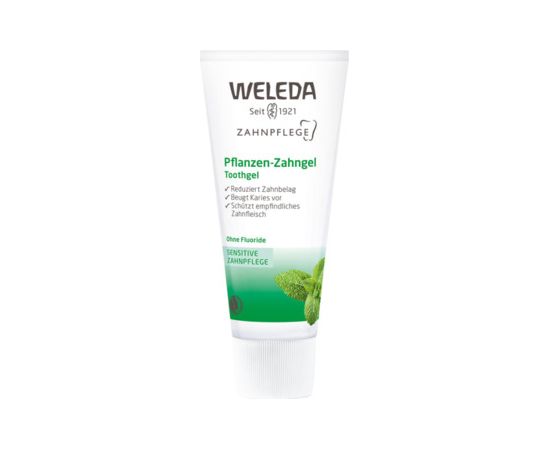 Weleda Vegetable dental gel 75ml Zobu pastas un mutes dobuma skalojamie līdzekļi