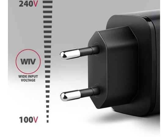 MOBILE CHARGER WALL USB 67W/GAN 2PORT ACU-PQ67 AXAGON Новинки смартфонов и телефонов