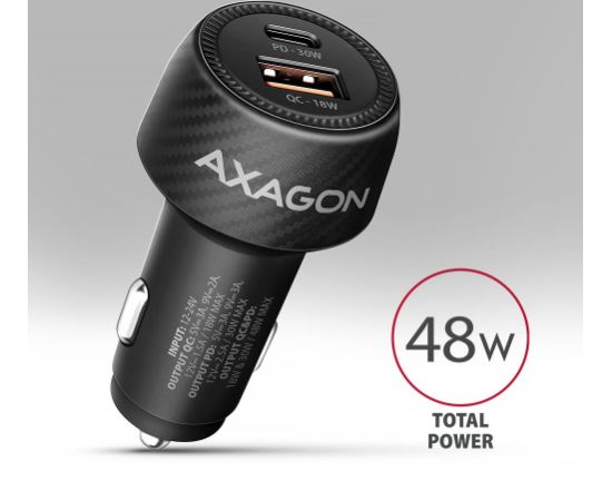 MOBILE CHARGER CAR USB 2PORT/48W PWC-PQ48 AXAGON Новинки смартфонов и телефонов