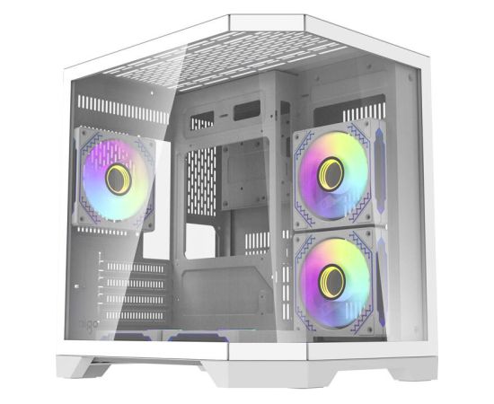 Darkflash Darflash FT350 computer case + 5 aRGB fans (white) Корпуса