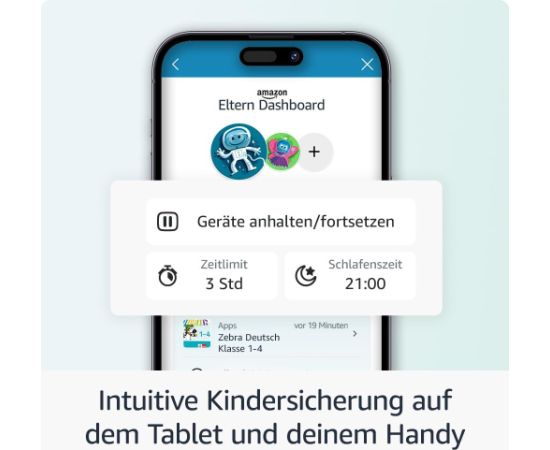 Amazon Fire HD8 Kids Pro (2024) 3GB/32GB Jungle Cat Планшетные ПК