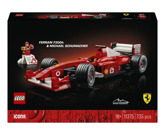 LEGO Icons Ferrari F2004 i Michael Schumacher (11375) Новости - Детские товары