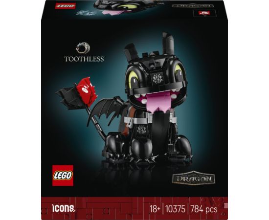 LEGO Icons Jak wytresować smoka: Szczerbatek (10375) Новости - Детские товары
