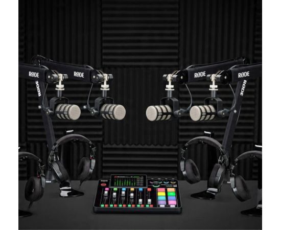 RODE Ultimate Podcaster Bundle Colors - Zestaw z kolorowymi kablami Aудио-видео
