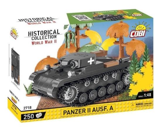 Cobi HC WWII Czołg Panzer II Ausf. A 250 el. Машины и аксессуары