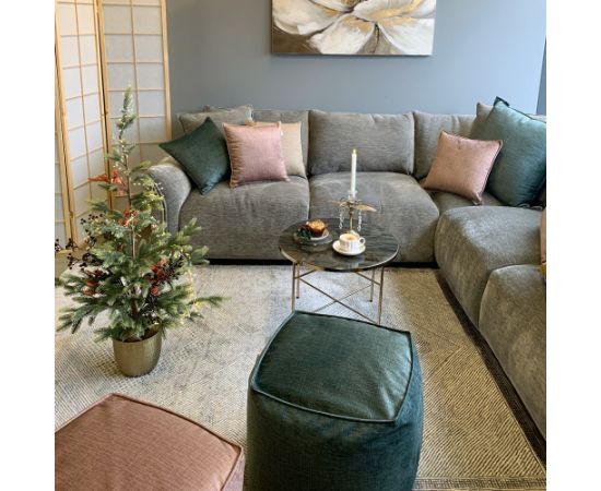 Пуф VOSS 55x55xH45cm, зеленый Новинки Для дома и сада 