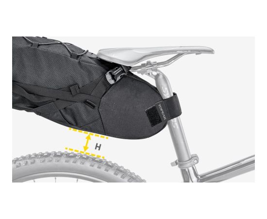 Bike bag  Topeak Loader Backloader (under saddle 15 litres) Jaunumi - Sports