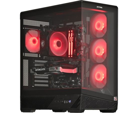 Actina 5901443440314 PC AMD Ryzen™ 5 7500X3D 32 GB DDR5-SDRAM 1 TB SSD NVIDIA GeForce RTX 5060 Ti Midi Tower Black Personālie datori