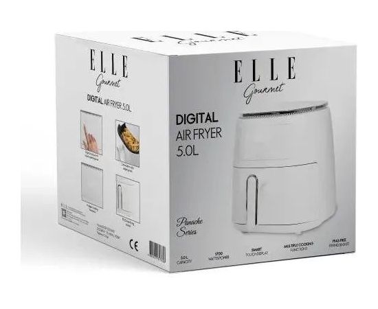 Frytkownica beztłuszczowa ELLE 5L biały Karstā Gaisa Katli (AirFryer)