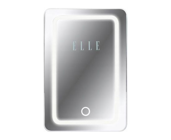 Mini lodówka z lusterkiem do makijażu LED ELLE 4L biała Auto ledusskapji termoelektriskie