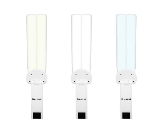 Blow LB-24 LED desk lamp with clock Biroja galda lampas