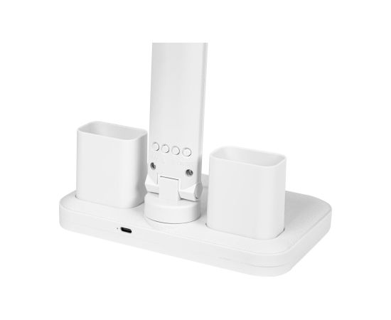 Blow LB-24 LED desk lamp with clock Biroja galda lampas