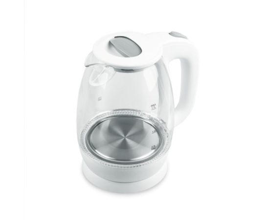 Czajnik elektryczny szklany 1,7L 2200W MR-063-WHITE MAESTRO Tējkannas (elektriskās)