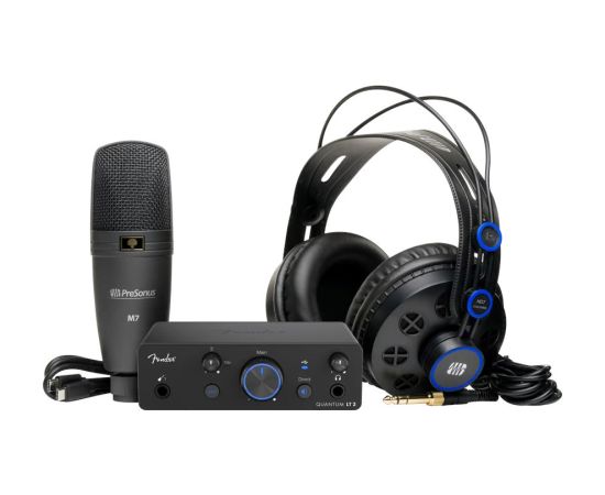 Fender Quantum Creator - Kompaktowy zestaw do produkcji audio Mikrofoni
