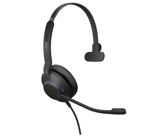 Jabra Evolve2 30 MS Mono USB-A - wired over-ear headphones Austiņas