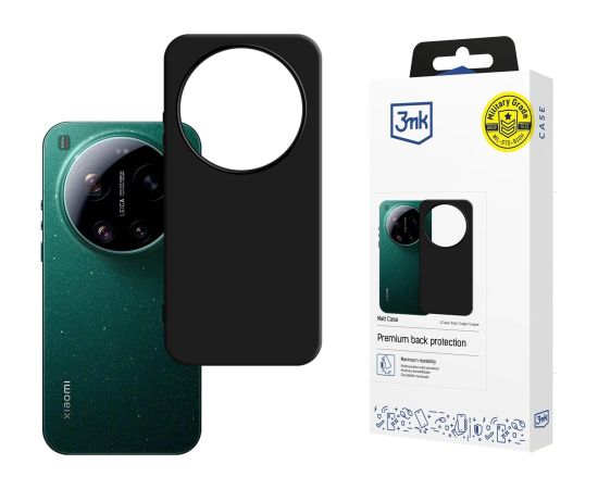 Case 3mk Matt Case Xiaomi 17 Ultra black Neoriģinālie Maciņi