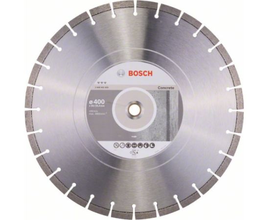 Dimanta griešanas disks Bosch BEST FOR CONCRETE; 400 mm Dažādi diski