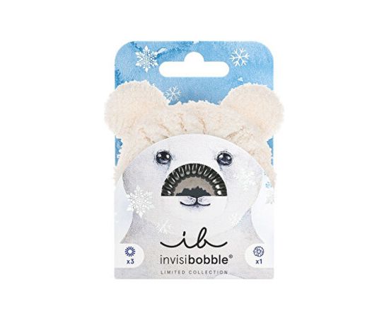 Invisibobble Polar Cozyness ( 4 ks ) - Gumička do vlasů Matu kopšana