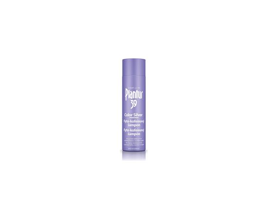 Plantur 39 Color Silver Shampoo - Phyto-caffeine shampoo neutralizing yellow tones 250ml Matu kopšana
