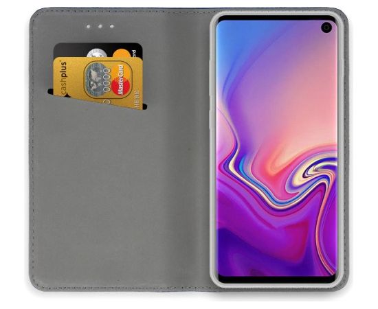 Mocco Smart Magnet Book Case Grāmatveida Maks Telefonam Xiaomi Redmi Note 10S Melns Neoriģinālie Maciņi