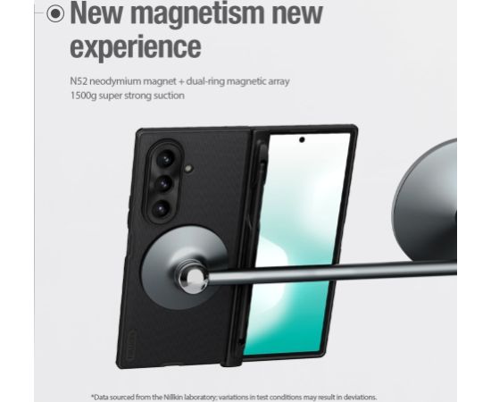 Nillkin Super Frosted FOLD Magnetic Pen Slot Back Cover Aizsargapvalks priekš Samsung Galaxy Z Fold 7 Neoriģinālie Maciņi