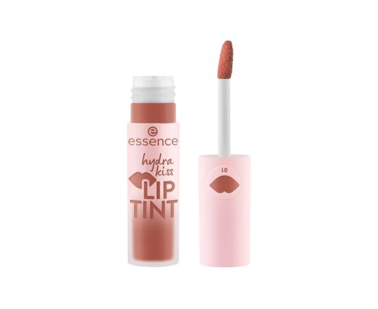 Essence, Hydra Kiss, Tint, Liquid Lipstick, 01, Blushing Nude, 4 ml Помады, блески, бальзамы