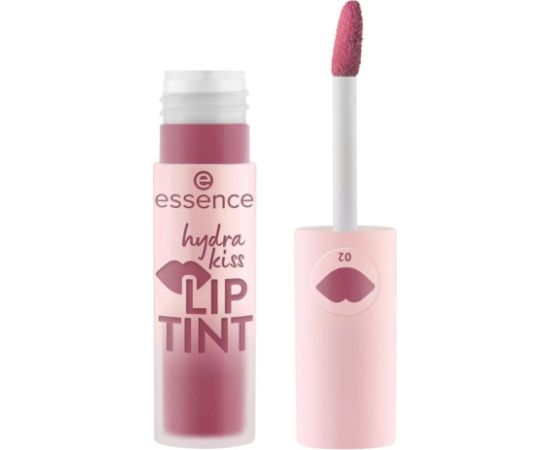 Essence, Hydra Kiss, Tint, Liquid Lipstick, 02, Vintage Rose, 4 ml Lūpu krāsas, spīdumi, balzāmi