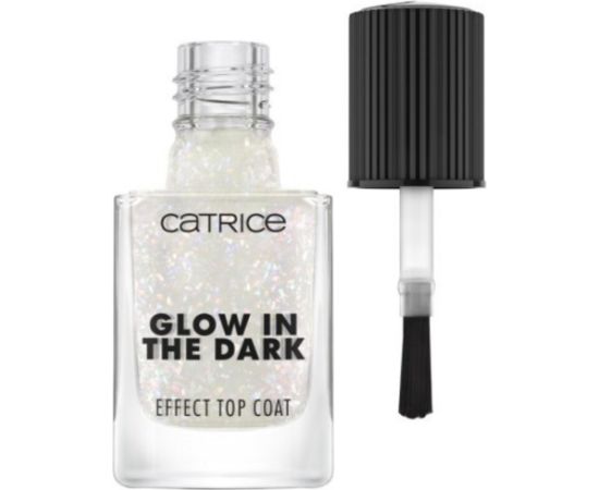 Catrice, Glow In The Dark, Top Coat, Nail Polish, 020, All Nighter, 10.5 ml Nagu lakas
