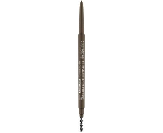 Catrice, Slim Matic, Retractable, Eyebrow Cream Pencil & Brush 2-In-1, 035, Ash Brown, 0.05 g Kосметические средства