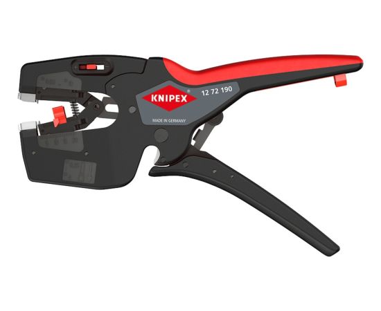 KNIPEX NexStrip electrician's multi-tool, stripping pliers (black/red) Jaunumi -Dārzam