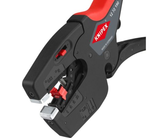 KNIPEX NexStrip electrician's multi-tool, stripping pliers (black/red) Jaunumi -Dārzam