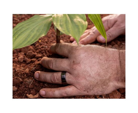 Ultrahuman Ring Air Aster Black Size 9 Ultrahuman Smart-Watch Pulksteņi