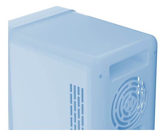 Mini lodówka z lusterkiem do makijażu LED ELLE 4L niebieska Auto ledusskapji termoelektriskie