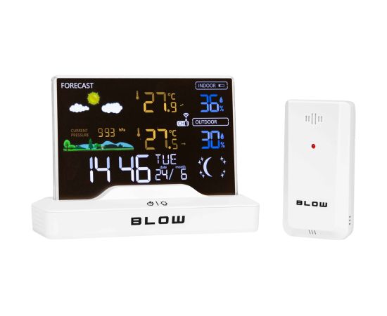 BLOW WS104 wireless weather station white Meteoroloģiskās stacijas
